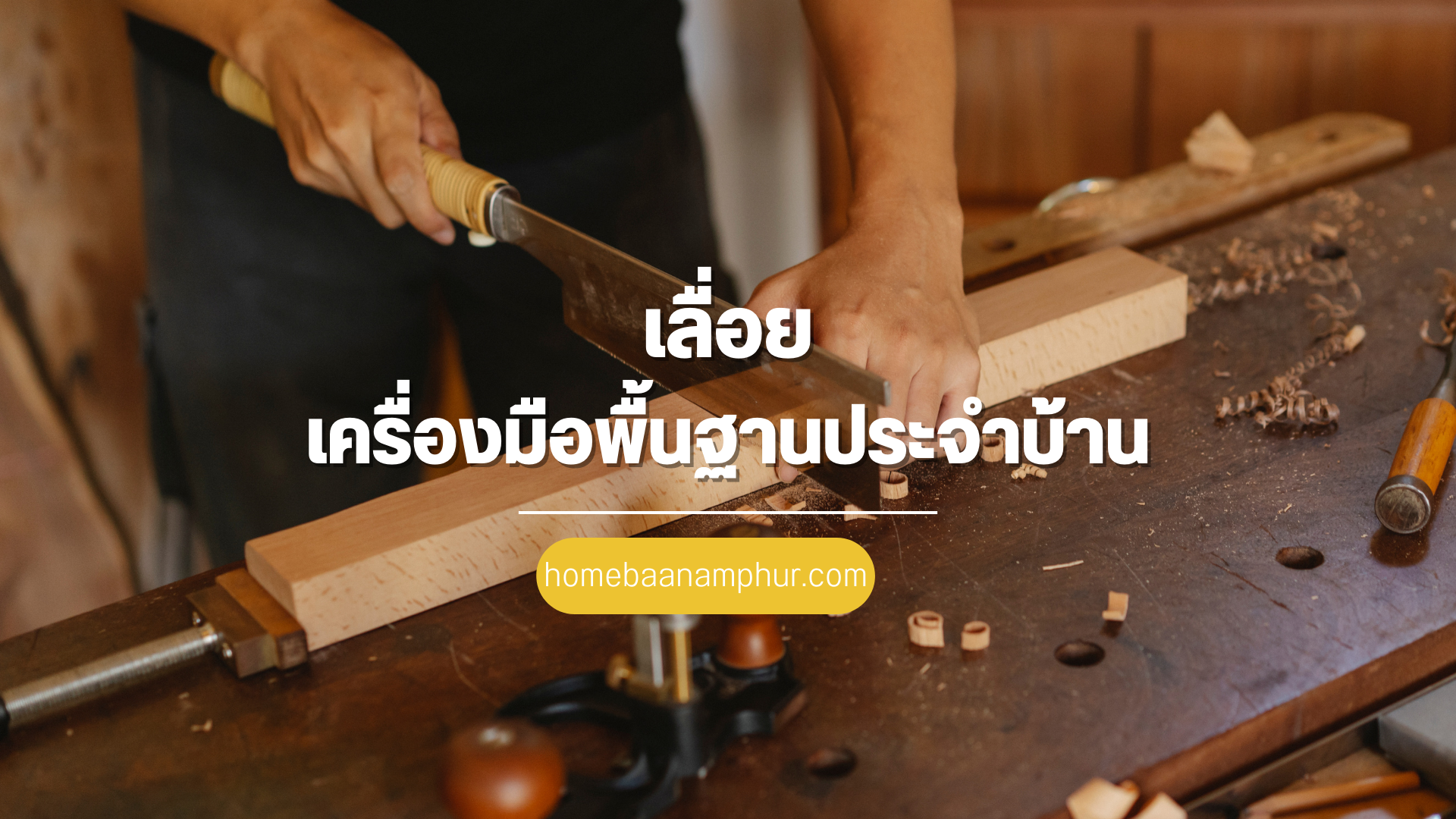 เลื่อย เครื่องมือพื้นฐานประจำบ้าน มีกี่ประเภท ?