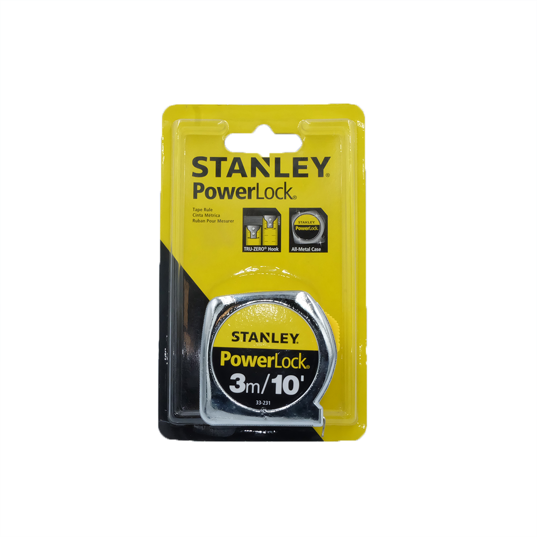 ตลับเมตรโครเมียม 3ม. (33-231) STANLEY