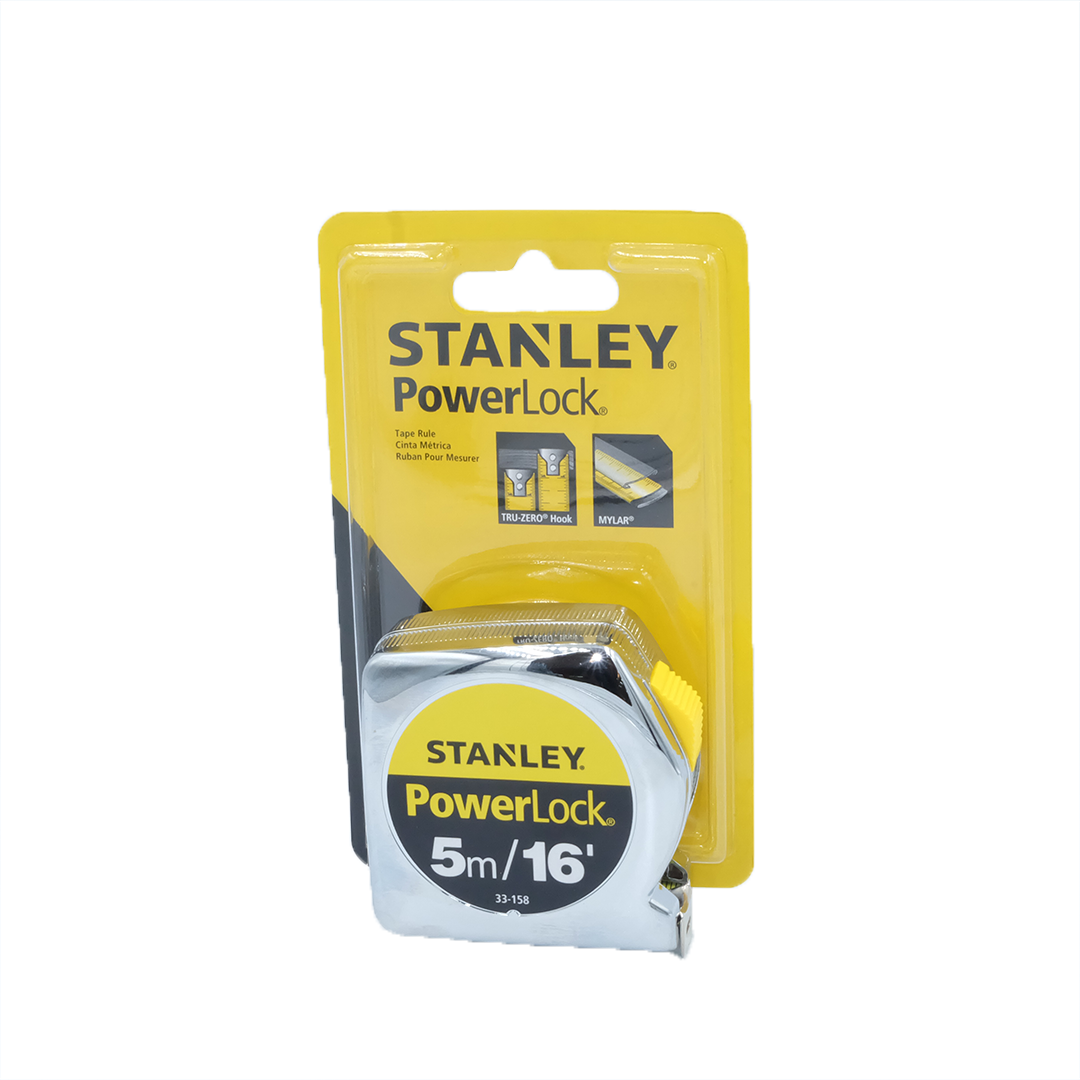 ตลับเมตรโครเมียม 5ม. (33-158) STANLEY